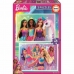 2-Puzzle Set   Barbie Girl         48 Pieces 28 x 20 cm  