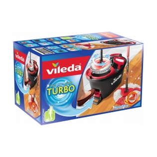 Mopa Fregona con Cubo Vileda Spin & Clean Giratorio Polipropileno