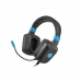 Auriculares com microfone Fury NFU-1584 Preto Azul