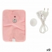 Saco de Água Quente Elétrico Mãos Cor de Rosa Plástico 380 W Veludo (12 Unidades)