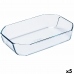 Ovenschaal Pyrex Inspiration Transparant Glas Rechthoekig 30 x 20 x 6,45 cm (5 Stuks)