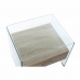 Ночной столик DKD Home Decor 8424001754793 Разноцветный Прозрачный Натуральный Стеклянный Деревянный MDF 50 x 40 x 45,5 cm