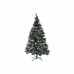 Árvore de Natal DKD Home Decor Branco Vermelho Verde PVC Abacaxis Nevado 125 x 125 x 210 cm