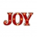 Figura Decorativa Joy Leve 3,7 x 11,5 x 26 cm Vermelho Madeira