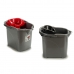 Cleaning bucket With wheels Plastic 31 x 31 x 41 cm 15 L (24 Units)