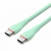 Cablu USB-C Vention TAWGF Verde 1 m