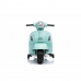 Moto Eléctrica para Niños Vespa Verde 6V