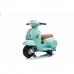 Детски електрически скутер Vespa Зелен 6V