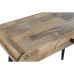 Console Home ESPRIT Marron Noir Fer Bois de manguier 90 x 35 x 75 cm