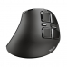 Wireless Mouse Trust Voxx Ergonomic Vertical Bluetooth Rechargeable Black 2400 dpi