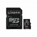 Micro SD geheugenkaart met adapter Kingston Canvas Select Plus 512 GB