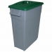 Poubelle recyclage Denox 65 L Vert