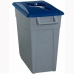 Caixote de Lixo para Reciclagem Denox 65 L Azul