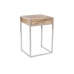 Jeu de 2 tables Home ESPRIT Marron Argenté Naturel Acier Bois de manguier 45,5 x 41 x 66,5 cm