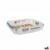 Pirofila da Forno Quttin   Vetro Rettangolare 1,9 L 28 x 19,9 x 5 cm (6 Unità)