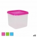 Vierkante Lunchtrommel met Deksel 750 ml Vierkant 12 x 12 x 10 cm (12 Stuks)