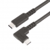 Kabel USB-C Startech RUSB31CC50CMBR Črna 50 cm