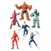 Actiefiguren Hasbro Marvel Legends Fantastic Four Vintage 6 Onderdelen