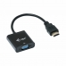 Adaptateur HDMI vers VGA i-Tec HDMI2VGAADA Noir 15 cm