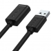 USB Cable Unitek Y-C450GBK Male Plug/Socket Black 2 m