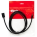 Cable USB Unitek Y-C450GBK Macho/Hembra Negro 2 m