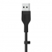Cablu USB la Lightning Belkin CAA008BT3MBK Negru 3 m
