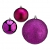 Boules de Noël Ø 10 cm 6 Unités Violet Plastique