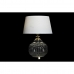 Bordlampe Home ESPRIT Hvid Beige Metal Krystal 38 x 38 x 54 cm (2 enheder)