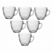 Комплект чаши за кафе части Duralex Gigogne 220 ml 6 Части (6 броя)