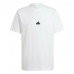 Heren-T-Shirt met Korte Mouwen Adidas N E TEE IL9470  Wit