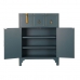 Chest of drawers DKD Home Decor Blue Golden Fir MDF Wood Oriental 63 x 27 x 101 cm 63 x 27 x 100 cm