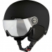 Casco de Esquí Alpina Arber Visor Q Lite Negro Monocromo 54-58 cm