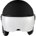 Casco de Esquí Alpina Arber Visor Q Lite Negro Monocromo 54-58 cm