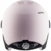 Casque de ski Alpina Zupo Visor Q Lite Rose Monochrome 51-55 cm