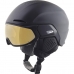 Casco de Esquí Alpina Alto Q Lite Negro Gris Dorado 59-63 cm