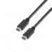 Cabo USB-C Aisens A107-0058 Preto 3 m