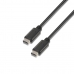Kabel USB-C Aisens A107-0058 Črna 3 m