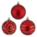 Kerstballen 30 Stuks Ø 6 cm Rood PVC