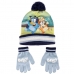 Gorro e Luvas Bluey Azul