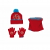 Cappello, Guanti e Scaldacollo Spider-Man Great power Azzurro Rosso