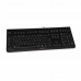 Billentyűzet Cherry JK-0800ES-2 JK-0800ES-2 USB Spanyol Qwerty Fekete