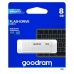 Ključ USB GoodRam UME2 USB 2.0 20 Mb/s Bela 8 GB