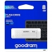 Clé USB GoodRam UME2 USB 2.0 20 Mb/s Blanc 8 GB