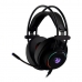 Gaming headset med mikrofon CoolBox DeepLighting Sort