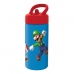 fľaša na vodu Super Mario Červená Modrá (410 ml)