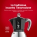 Cafetera Italiana Bialetti 0006936 Negro Acero Inoxidable Aluminio 300 ml 6 Tazas