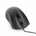 Mouse Optic GEMBIRD MUS-3B-01 Negru 1000 dpi