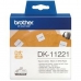 Drucker-Etiketten Brother DK11221 Weiß Schwarz/Weiß