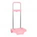 Carrello Safta Rosa chiaro 30 x 85 x 23 cm