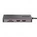 USB rozbočovač Startech 120B-USBC-MULTIPORT Šedý